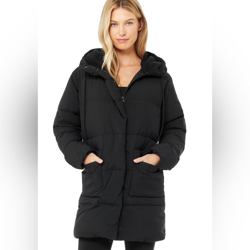 Alo Yoga Cypress Puffer Parka Size Small